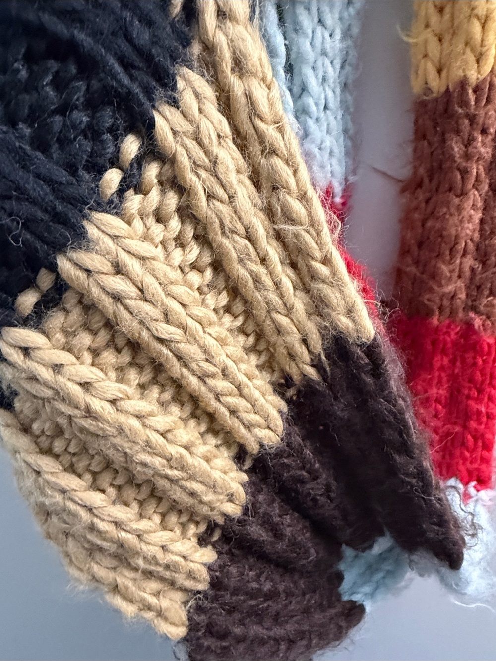 Colorblock Scarf - Picture 4 of 5